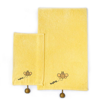 Buzzy Bee Baby Towel Set of 2