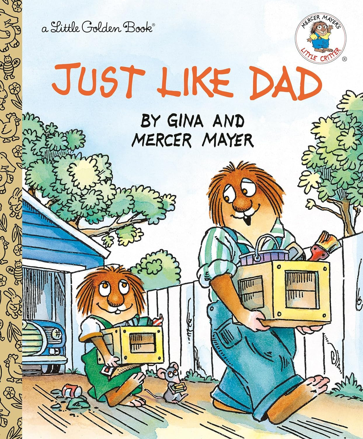 Just like Dad (Little Golden Book)