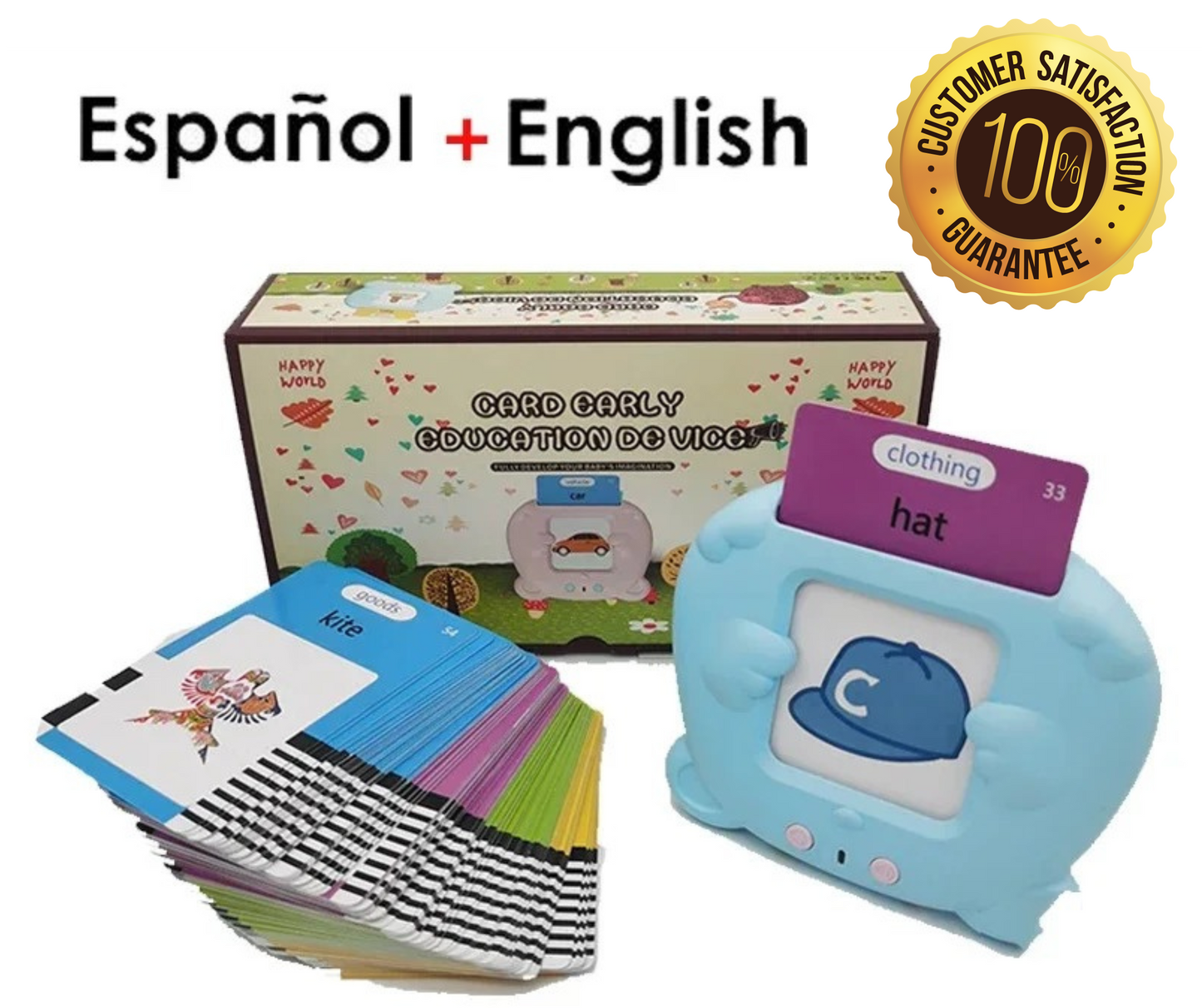 Polyglot Pals™️: Multilingual Talking Flash Cards