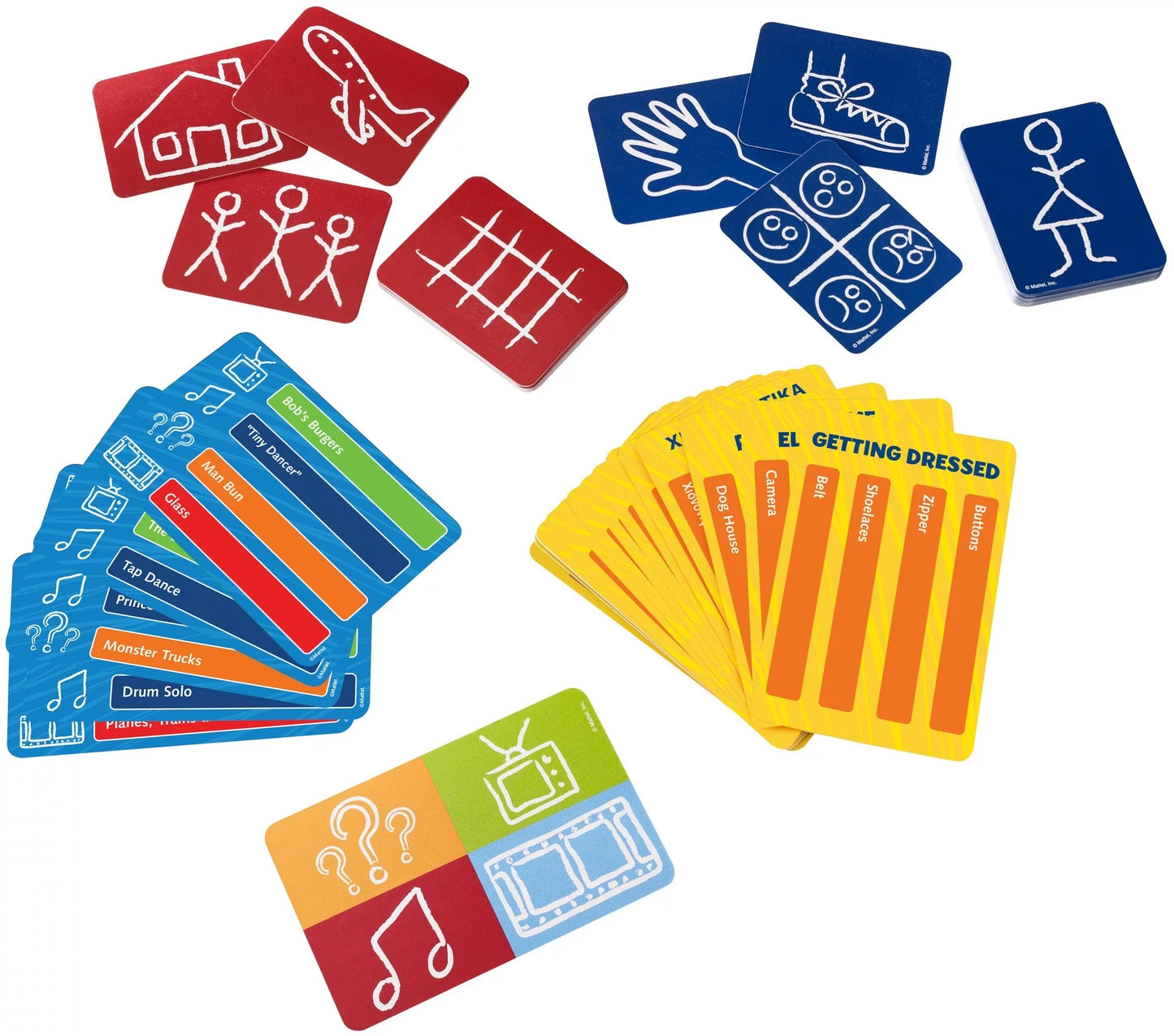 Pictionary Card Game: Build Clues with Picture Cards