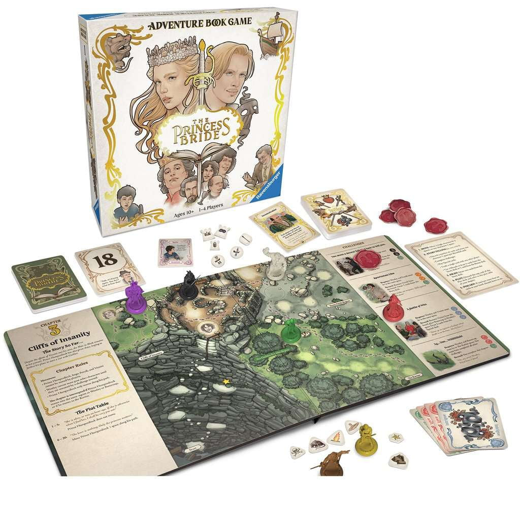 the Princess Bride Adventure Book Game: Board Game