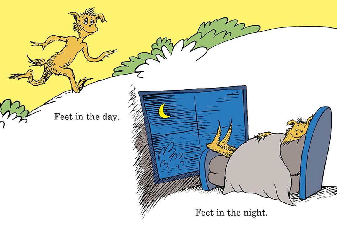 The Foot Book: Dr. Seuss'S Wacky Book of Opposites