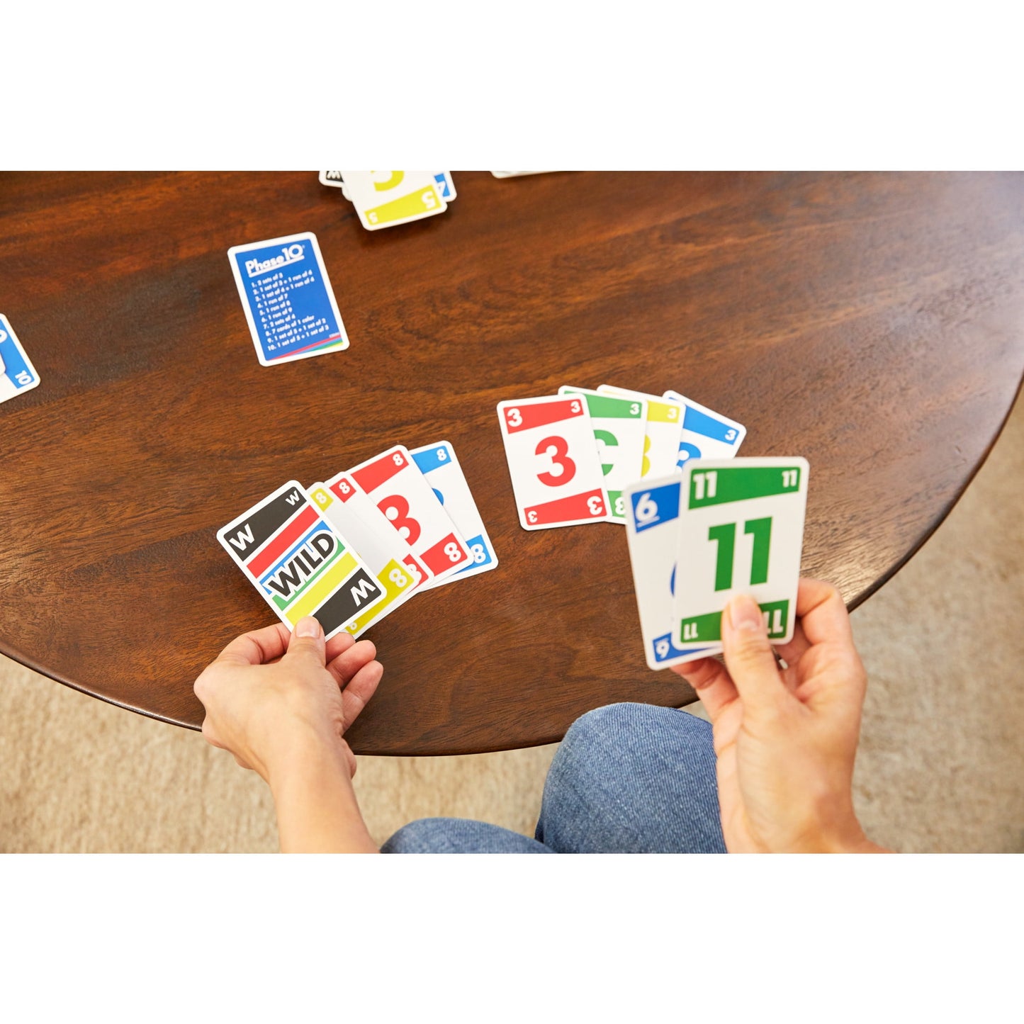 Card Game, Family Game for Adults & Kids, Challenging & Exciting Rummy-Style Play