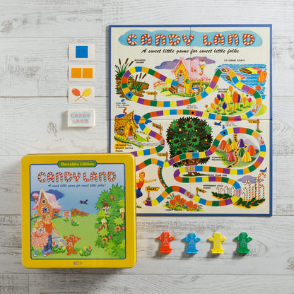 Candy Land Board Game: Nostalgia Edition in Game Tin