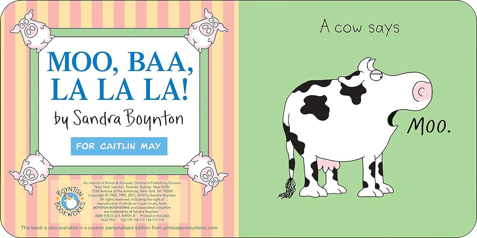 Moo, Baa, La La La!