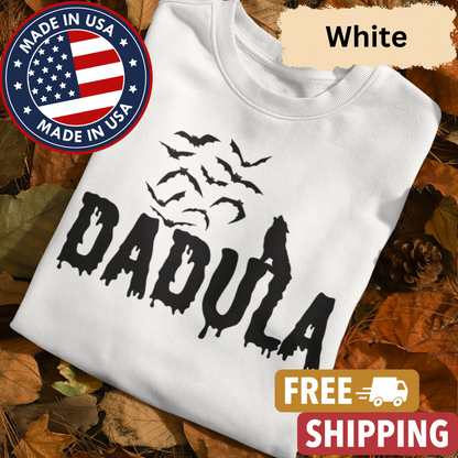 Dadula Sweatshirt l Halloween l Family Shirt Set l Wolf l Bats