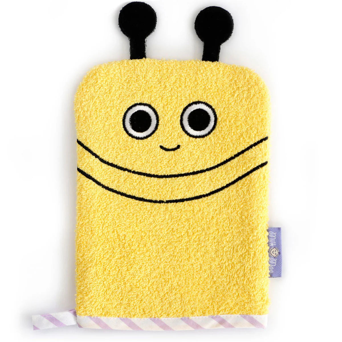 Buzzy Bee Bath Glove and Milavanda Baby Soap Set