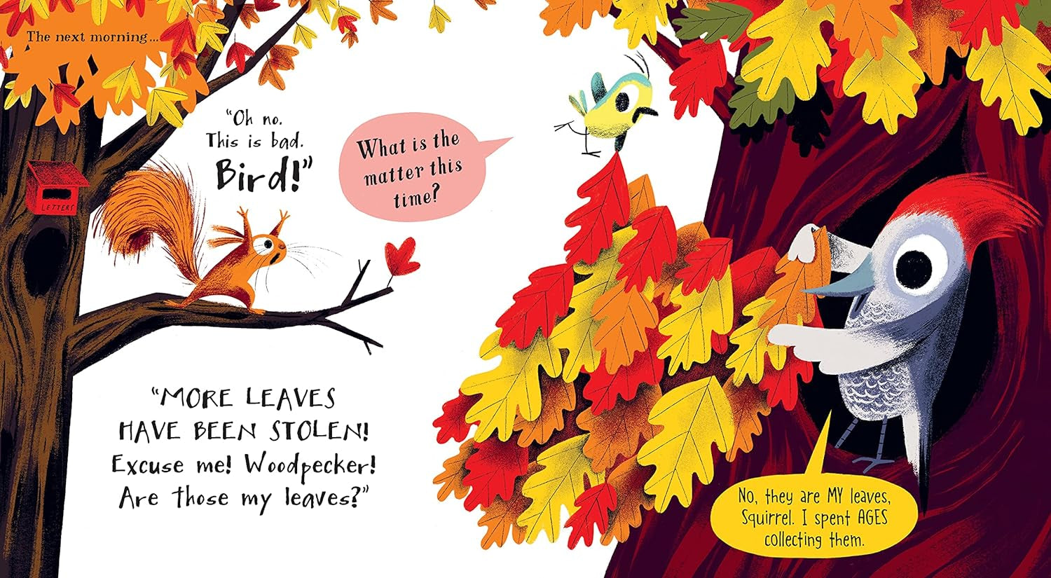 The Leaf Thief: (The Perfect Fall Book for Children and Toddlers)