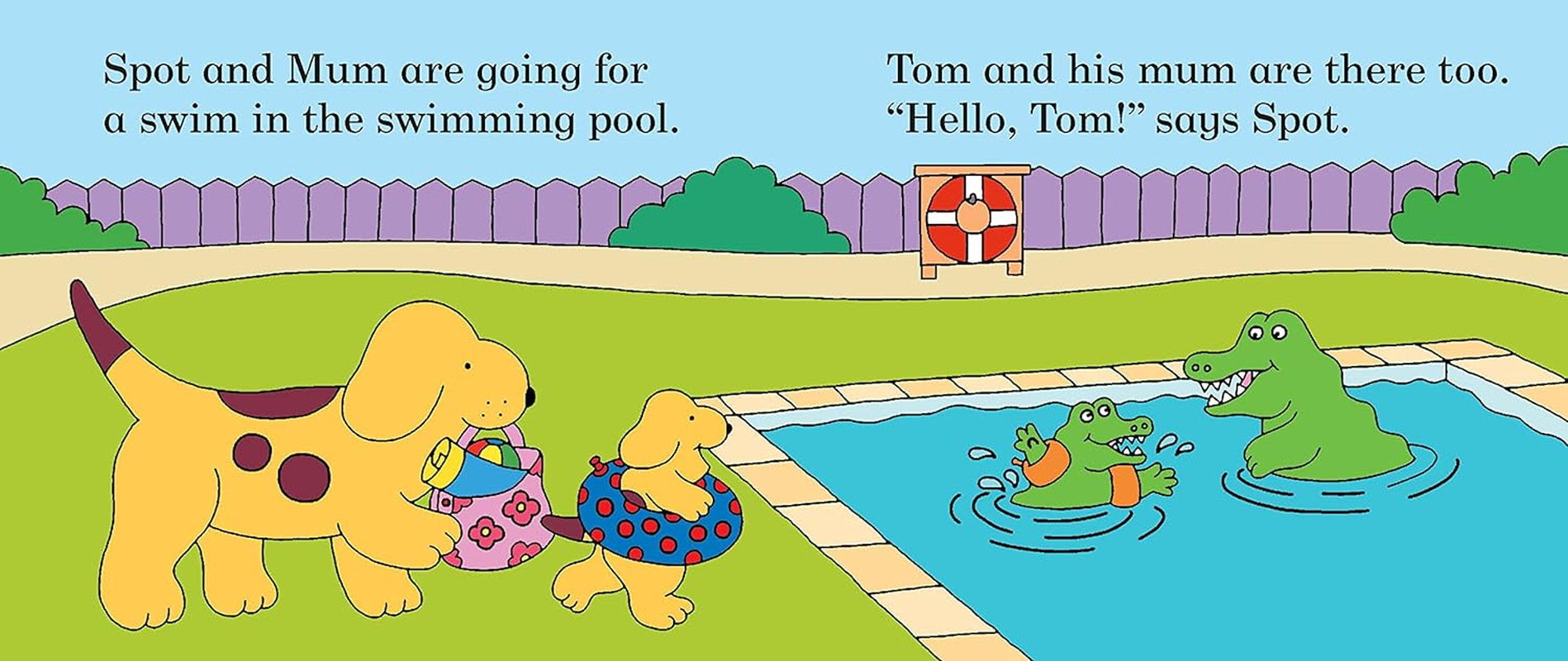 Spot Goes to the Swimming Pool: Board Book