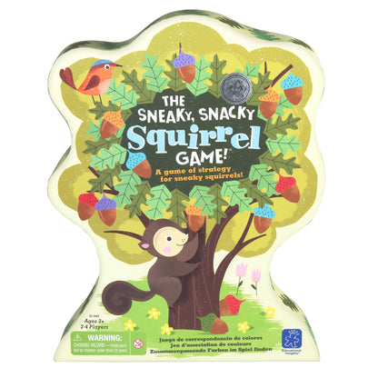 the Sneaky, Snacky Squirrel Game, Toddler & Preschool Board Game Ages 3+