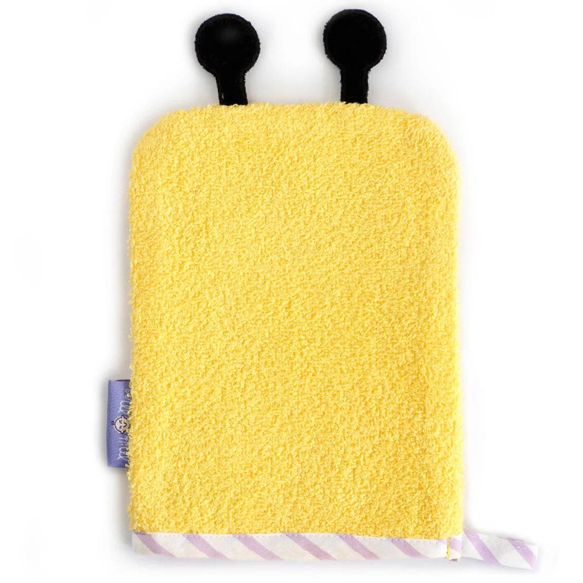 Buzzy Bee Bath Glove and Milavanda Baby Soap Set