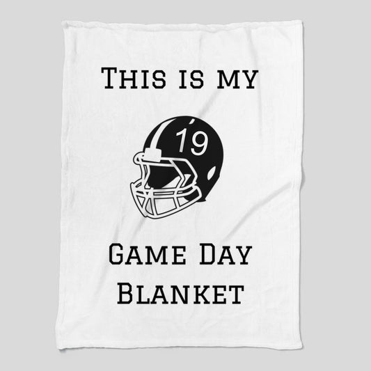 Bleacher Blankets - "This is My Game Day Blanket" – 30×40 - Helmet