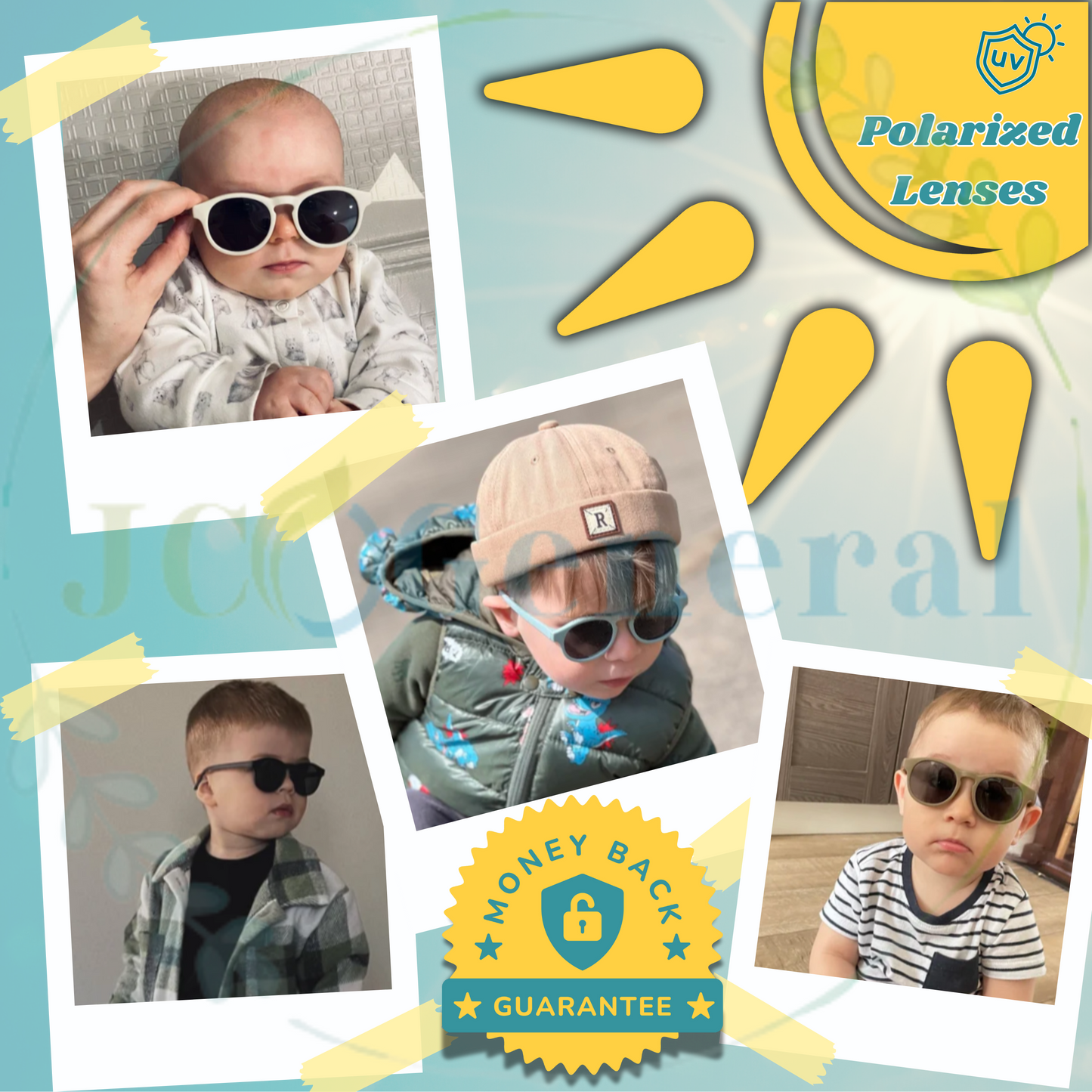 Ultra-Comfort™️ Kids Sunglasses (ages 0-3 yrs)