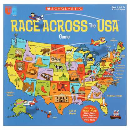 Scholastic Race across the USA Game