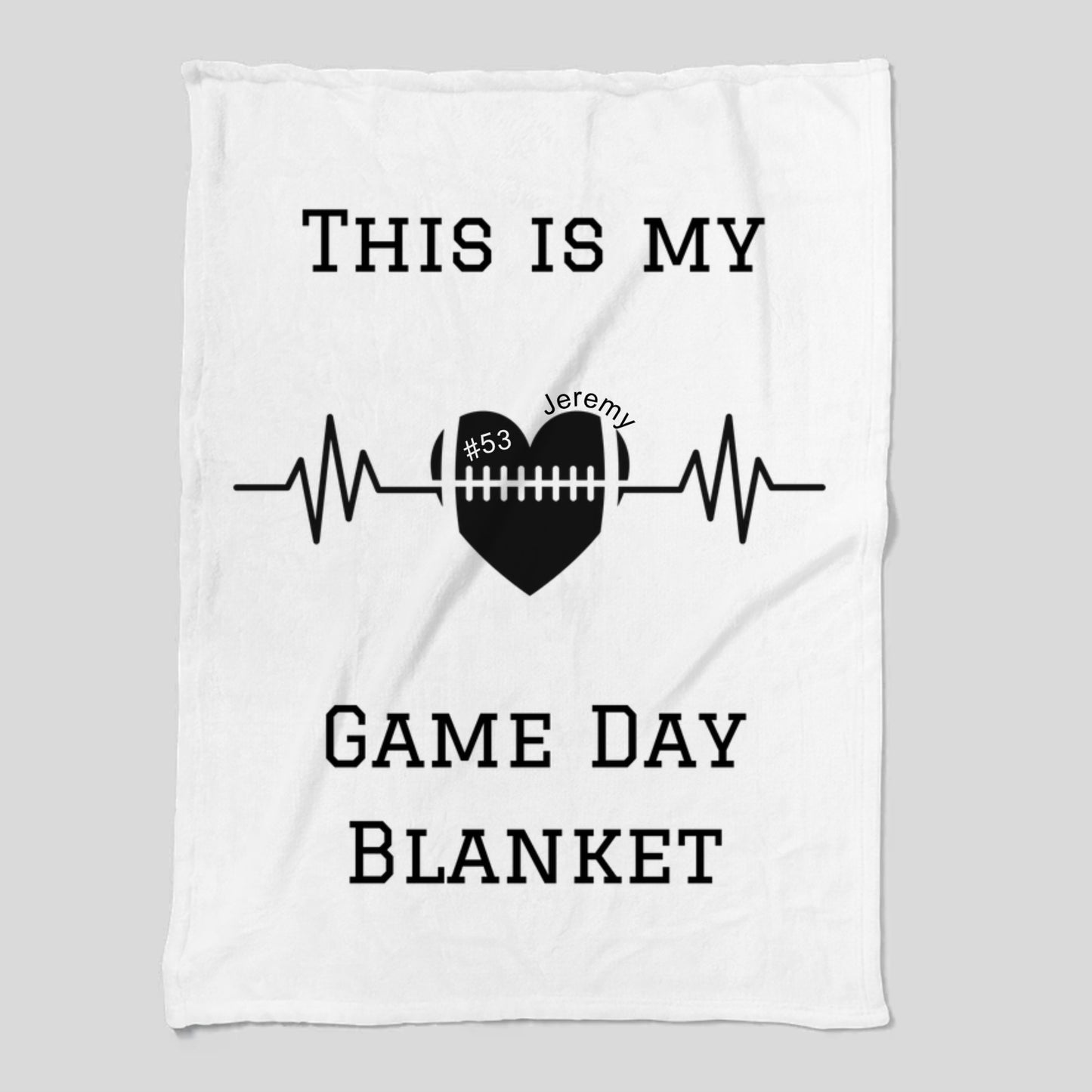 Bleacher Blankets - "This is My Game Day Blanket" – 30×40 - Football is Life