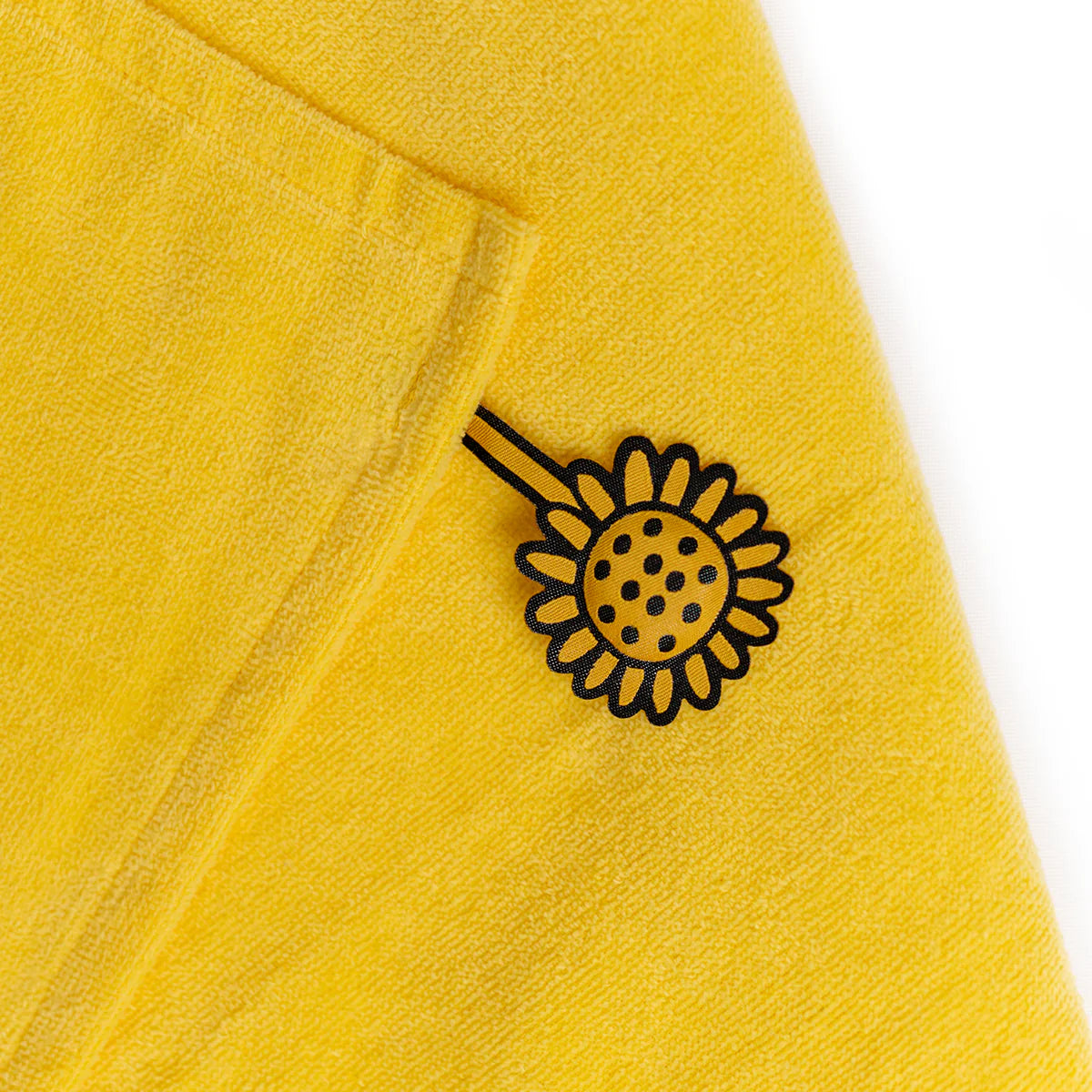 Buzzy Bee Velvet Hooded Baby/Toddler Towel