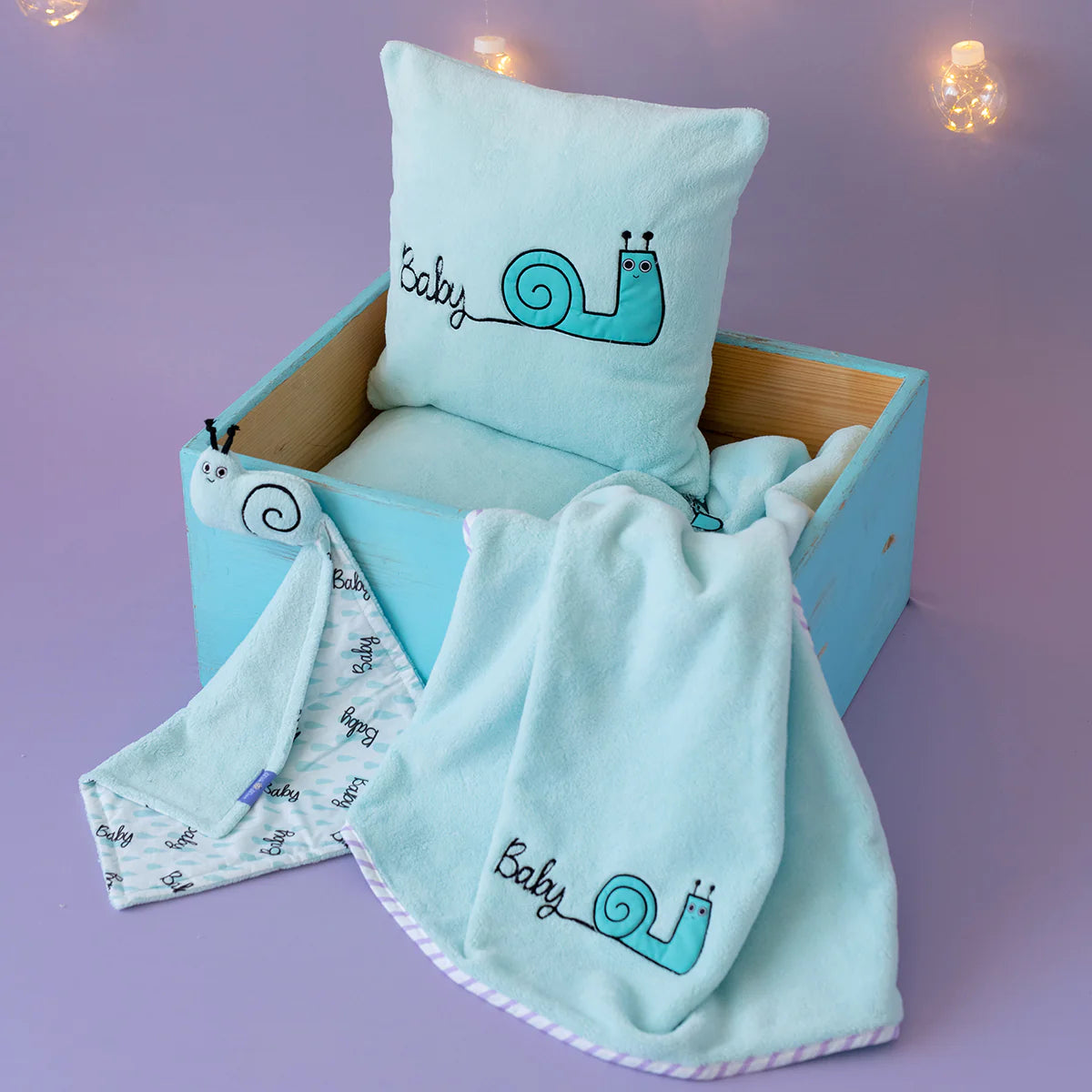 Sangaloz Baby Blanket Set: Pillow, Blanket and Lovey