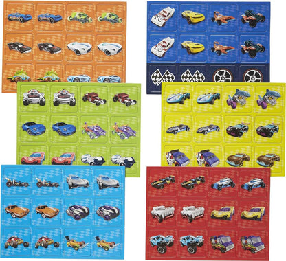 Hot Wheels Make-A-Match Card Game: Memory Card Game