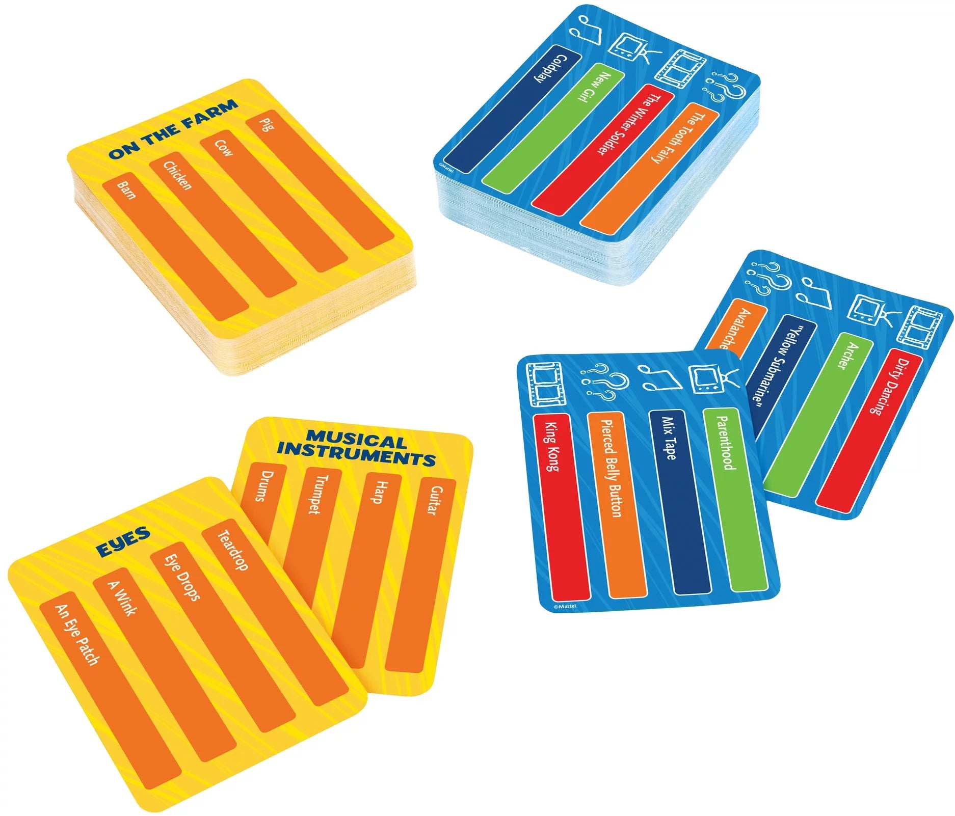 Pictionary Card Game: Build Clues with Picture Cards