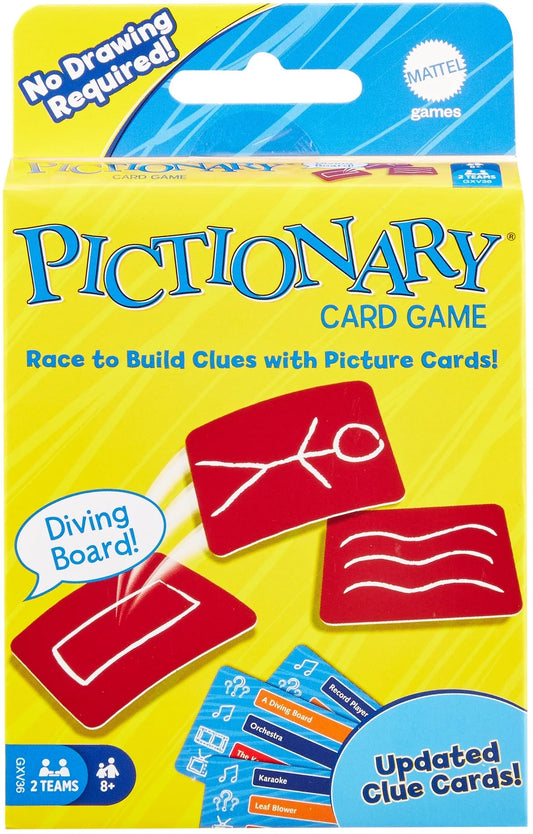 Pictionary Card Game: Build Clues with Picture Cards