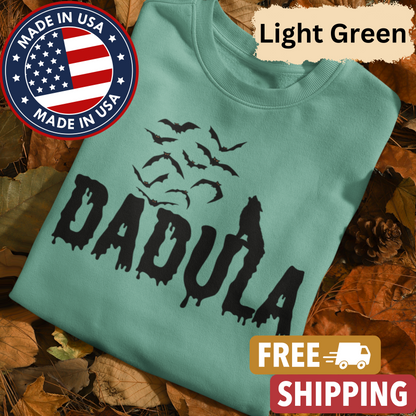 Dadula Sweatshirt l Halloween l Family Shirt Set l Wolf l Bats