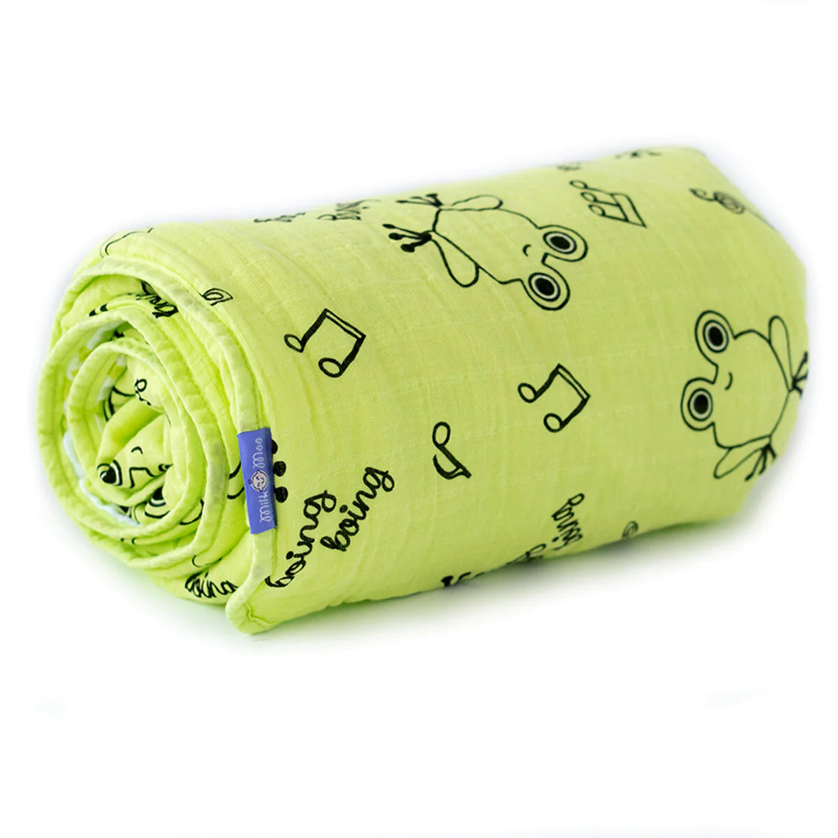 Cacha Frog Baby Muslin Cotton Comforter with Storage Bag