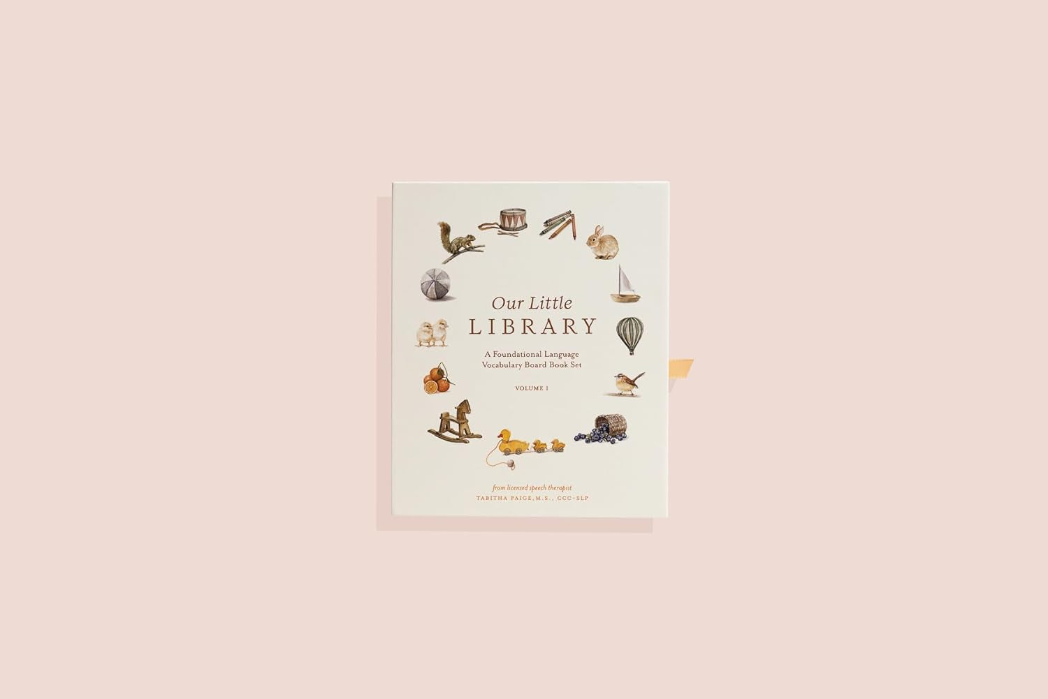 Our Little Library: a Foundational Language Vocabulary Board Book Set for Babies (Our Little Adventures Series)