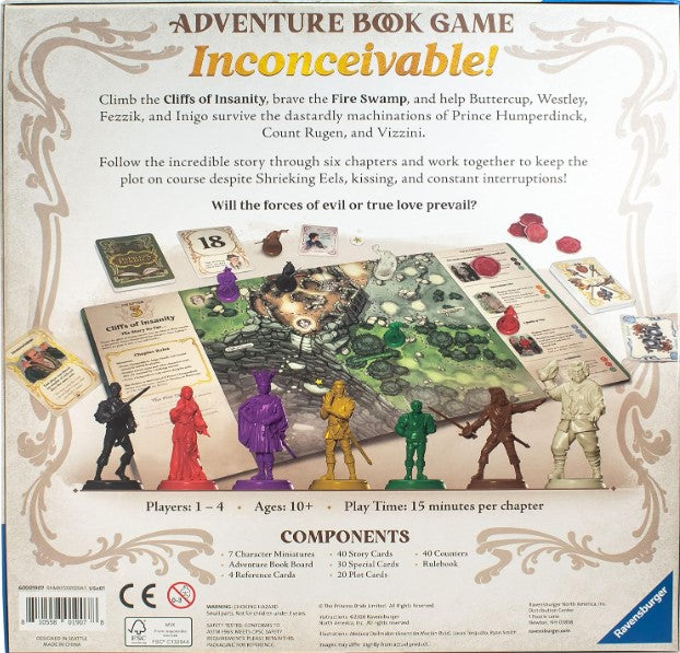 the Princess Bride Adventure Book Game: Board Game