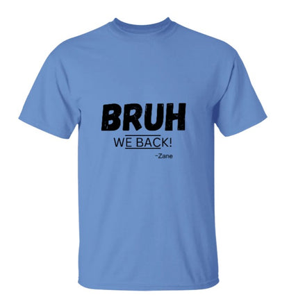 Customized "Bruh We Back!" Youth Graphic Tee