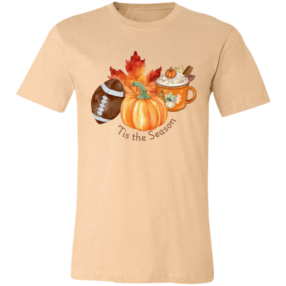 Fall "Tis the Season" T-Shirt l Football l Pumpkin Patch l Pumpkin Spice l Fall Leaves