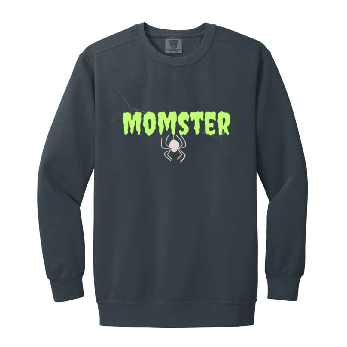 Spider "Momster" Sweatshirt l Family Shirt Set l Halloween l Mom Shirt l Fun l Gothic