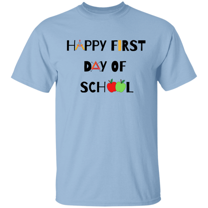 "Happy First Day of School" Youth Graphic Tee