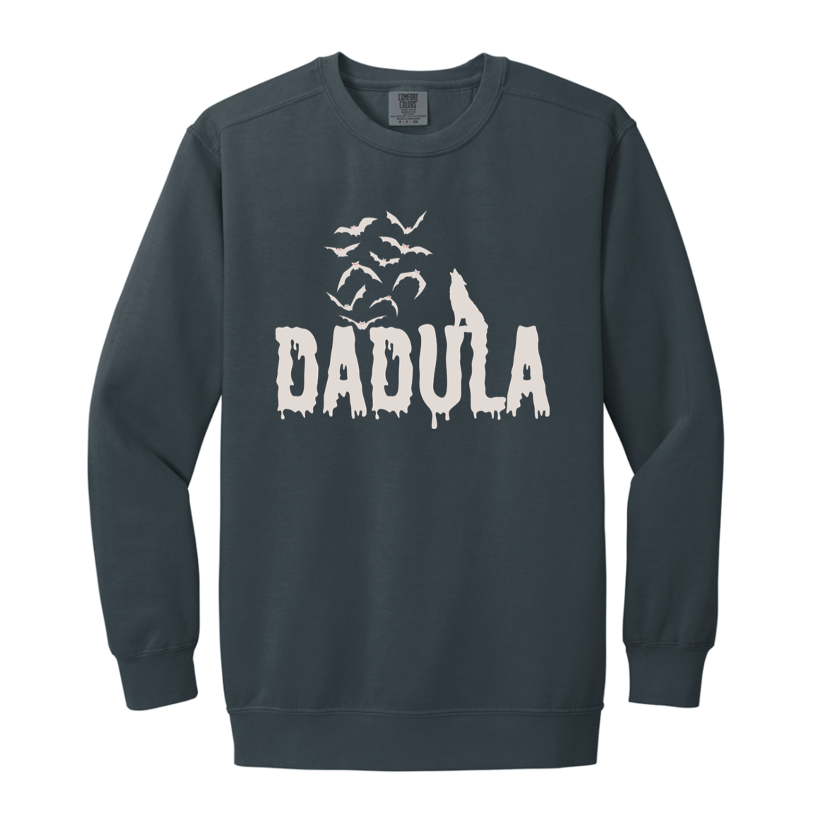 Dadula Sweatshirt l Halloween l Family Shirt Set l Wolf l Bats