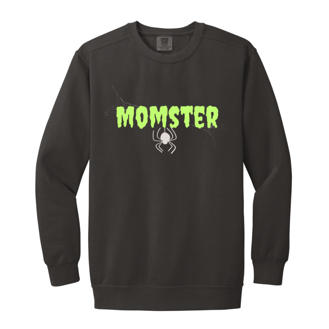 Spider "Momster" Sweatshirt l Family Shirt Set l Halloween l Mom Shirt l Fun l Gothic