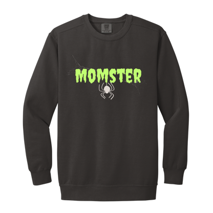 Spider "Momster" Sweatshirt l Family Shirt Set l Halloween l Mom Shirt l Fun l Gothic