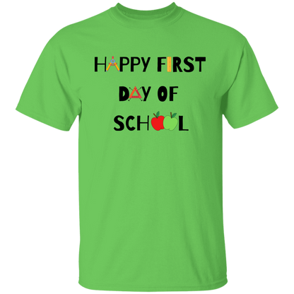 "Happy First Day of School" Youth Graphic Tee