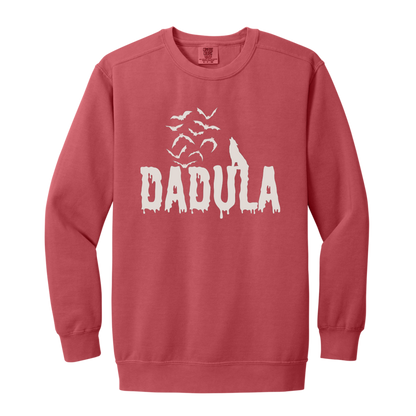 Dadula Sweatshirt l Halloween l Family Shirt Set l Wolf l Bats