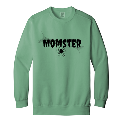 Spider "Momster" Sweatshirt l Family Shirt Set l Halloween l Mom Shirt l Fun l Gothic