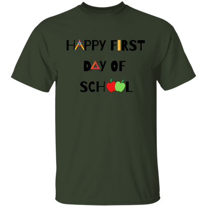 "Happy First Day of School" Youth Graphic Tee