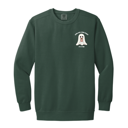 Coffee Ghost "It's a vibe" Sweatshirt l Halloween l Coffee Lovers l Ghost l Cute l Spooky l Fall