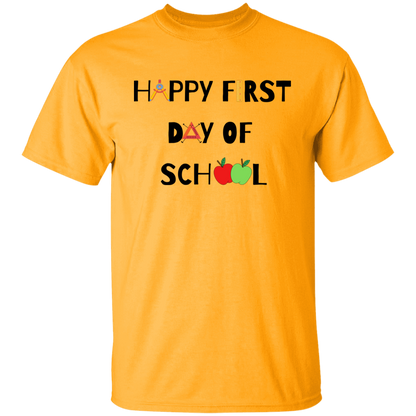 "Happy First Day of School" Youth Graphic Tee