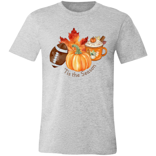 Fall "Tis the Season" T-Shirt l Football l Pumpkin Patch l Pumpkin Spice l Fall Leaves