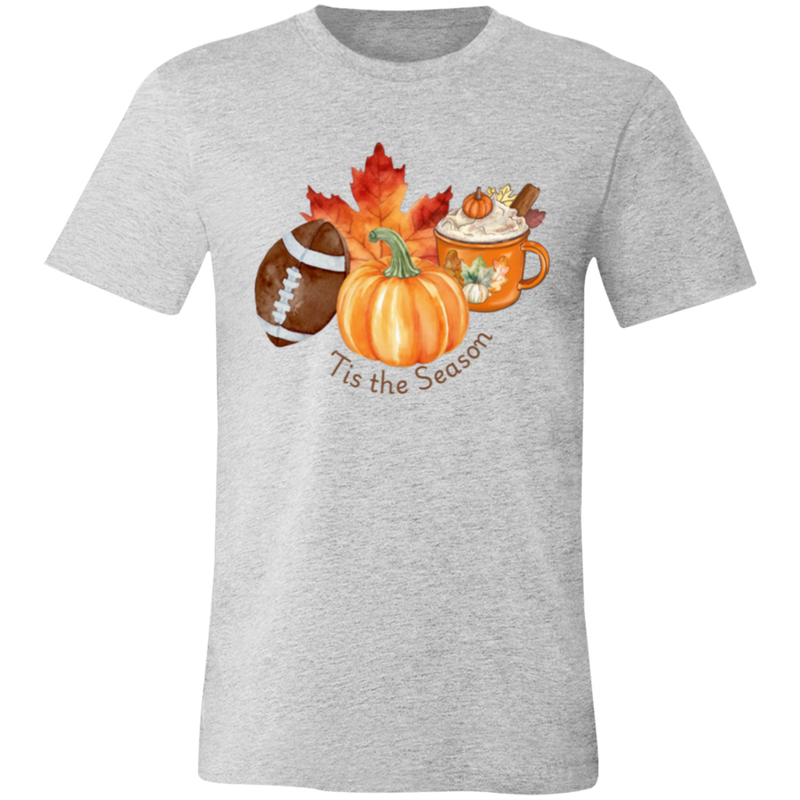 Fall "Tis the Season" T-Shirt l Football l Pumpkin Patch l Pumpkin Spice l Fall Leaves