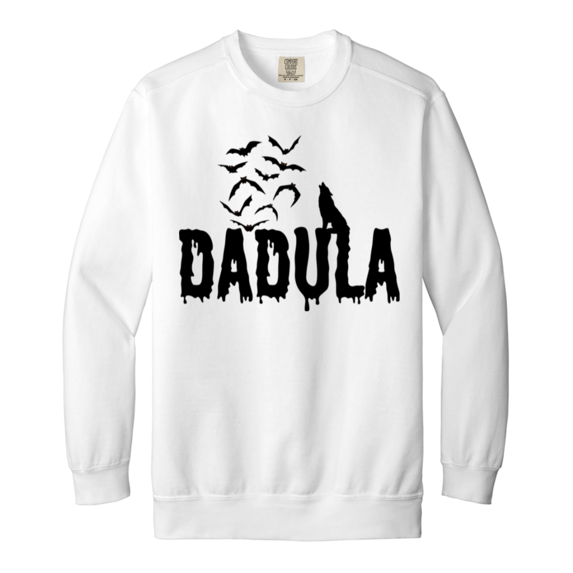 Dadula Sweatshirt l Halloween l Family Shirt Set l Wolf l Bats