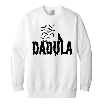 Dadula Sweatshirt l Halloween l Family Shirt Set l Wolf l Bats