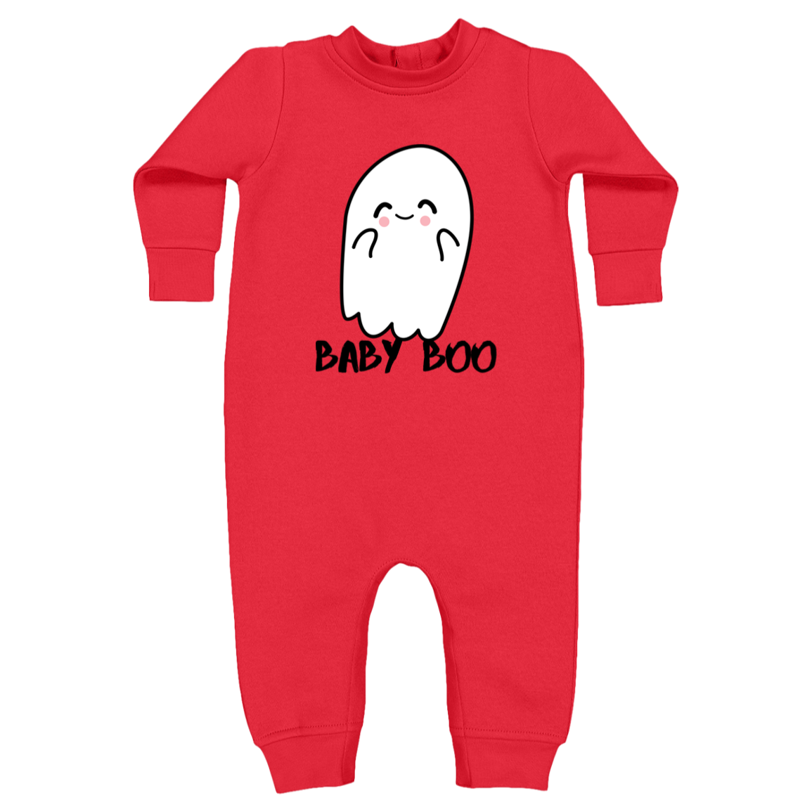 Ghost "Baby Boo" Infant Fleece One-Piece Bodysuit l Halloween l Ghost l Cute l Family Shirts