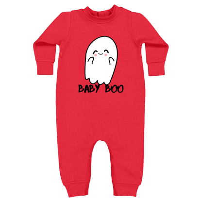 Ghost "Baby Boo" Infant Fleece One-Piece Bodysuit l Halloween l Ghost l Cute l Family Shirts