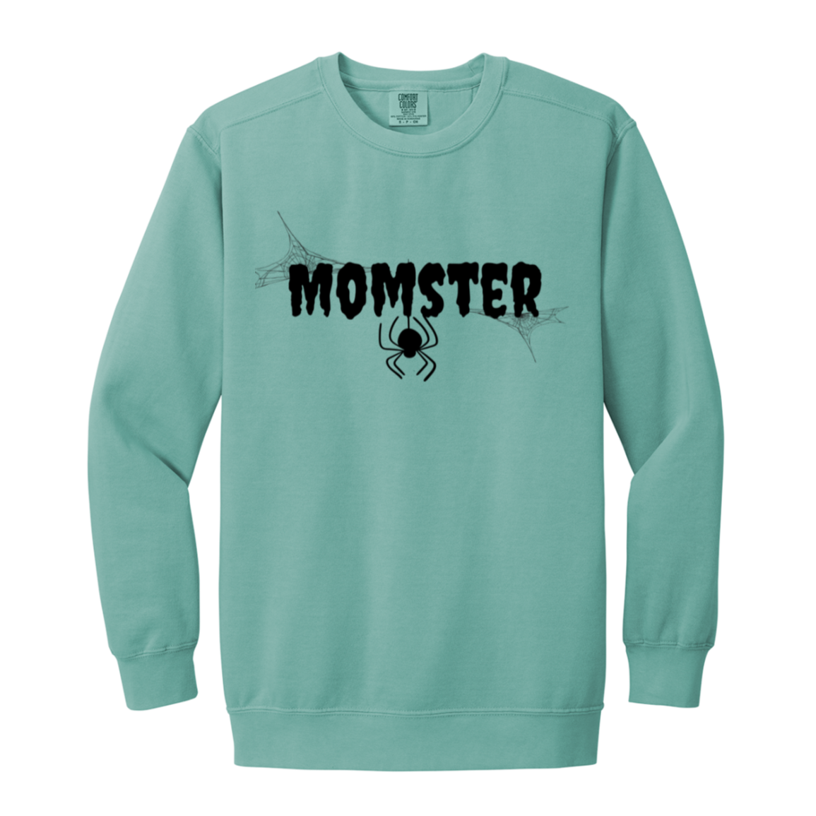 Spider "Momster" Sweatshirt l Family Shirt Set l Halloween l Mom Shirt l Fun l Gothic