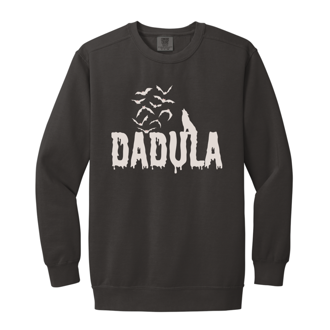 Dadula Sweatshirt l Halloween l Family Shirt Set l Wolf l Bats