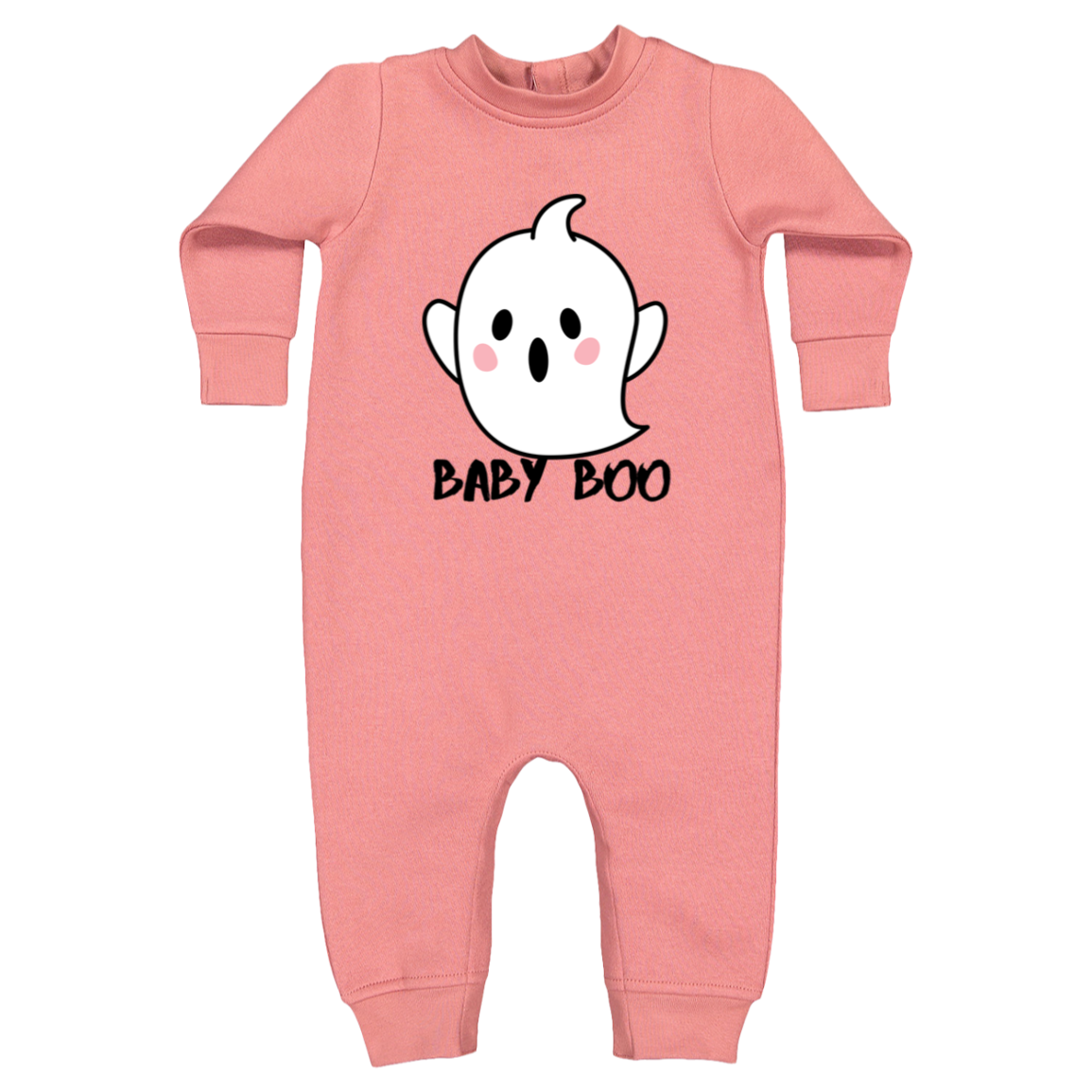 Ghost "Baby Boo" Infant Fleece One-Piece Bodysuit l Warm l Halloween l Ghost l Family Shirts l Fall